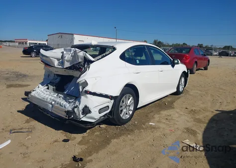 2025 Toyota Camry Le from USA, damaged, VIN 4T1DAACK4SU147382